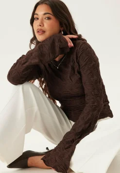 Structure Long Sleeve Top