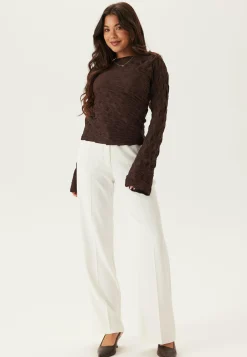 Structure Long Sleeve Top