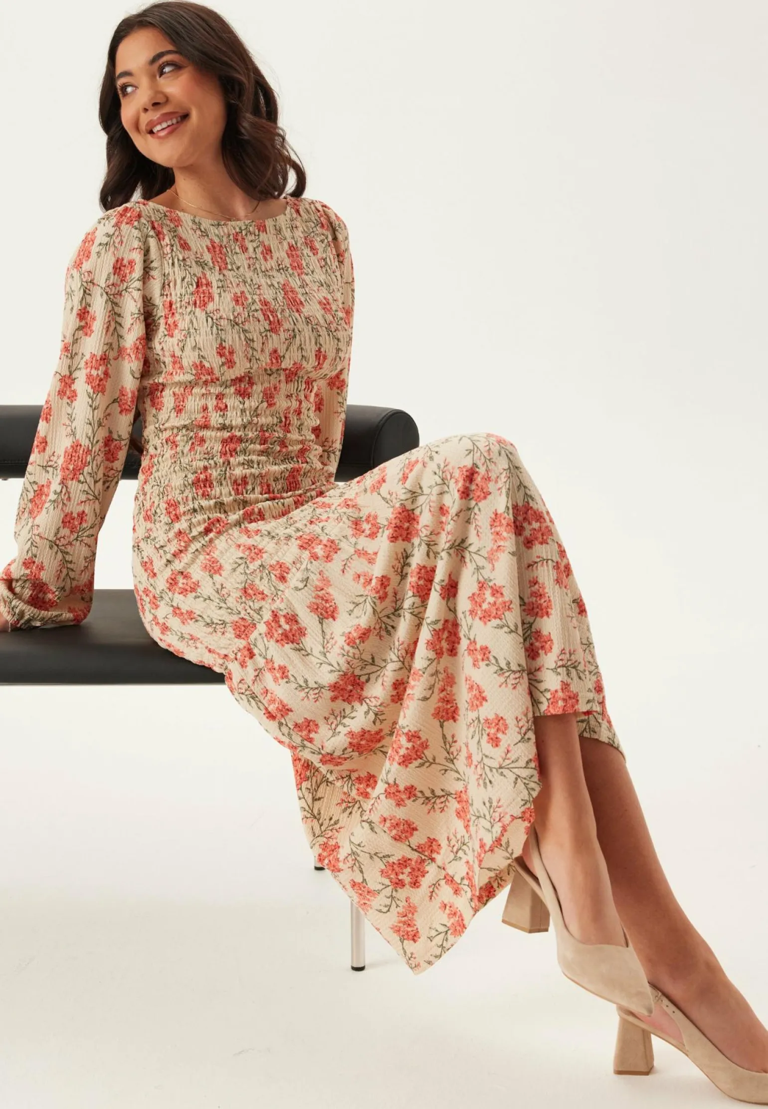 Structure Smock Midi Dress