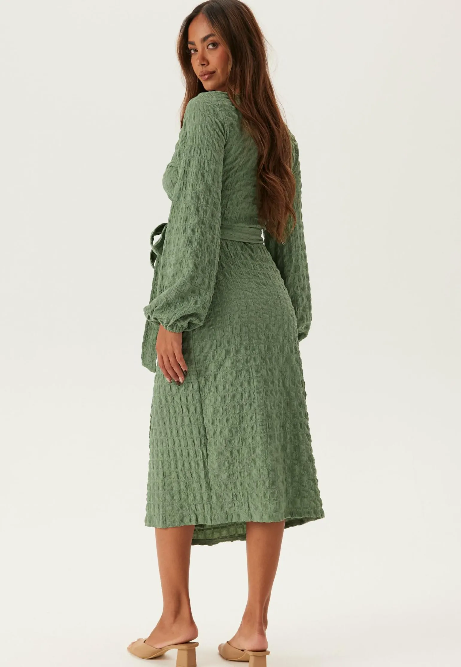 Structure Wrap Dress