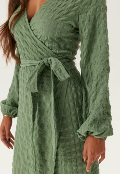 Structure Wrap Dress