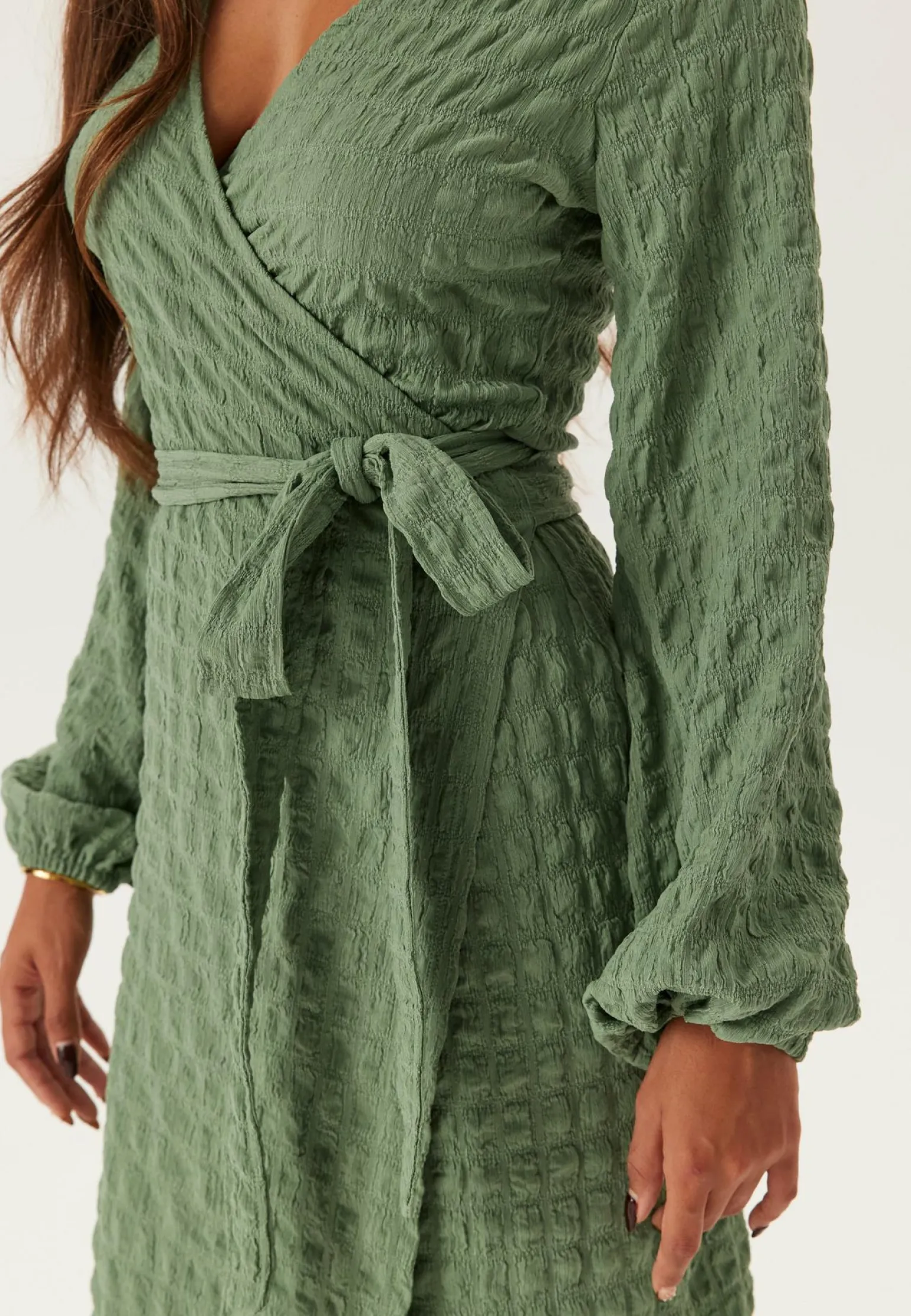 Structure Wrap Dress