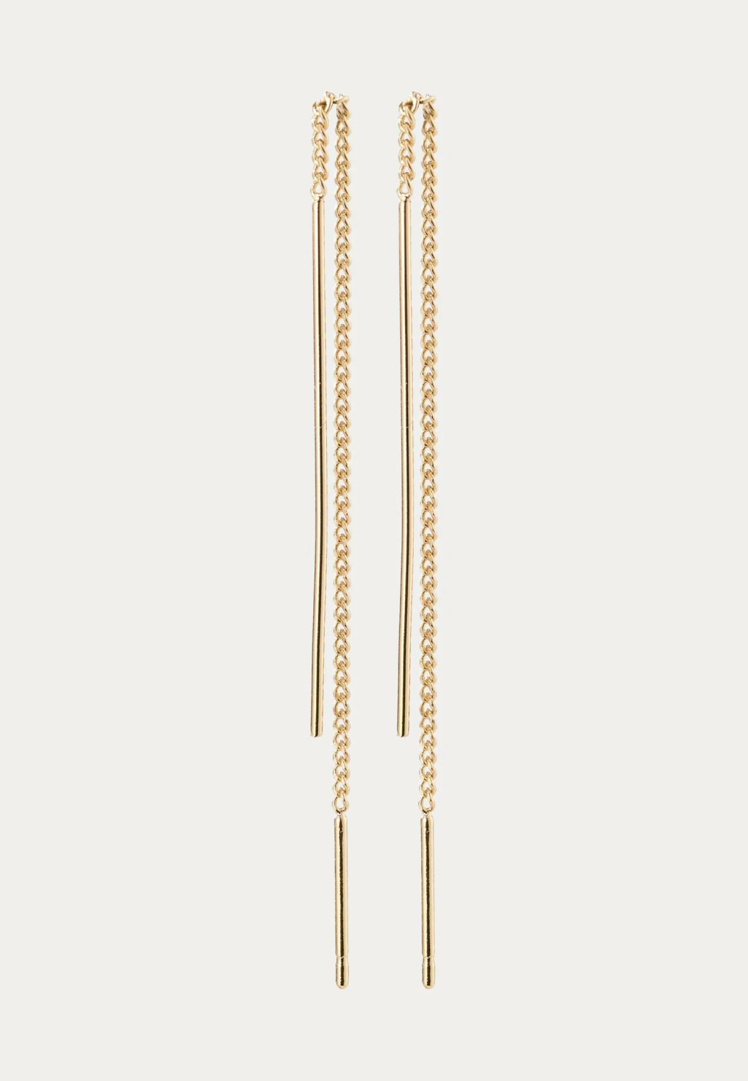 Tahoe Chain Earrings Gold-plat