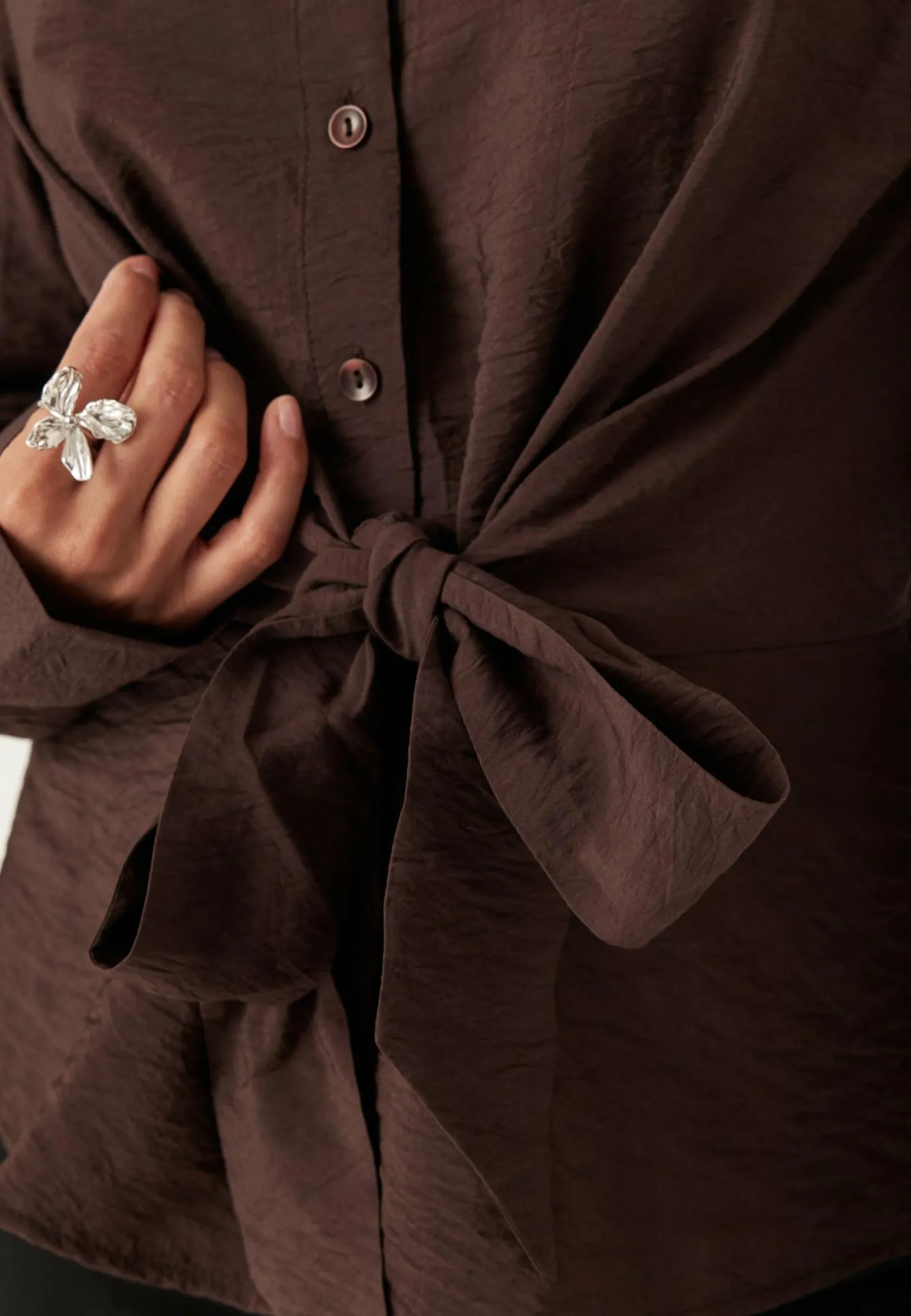 Tie Detail Shirt