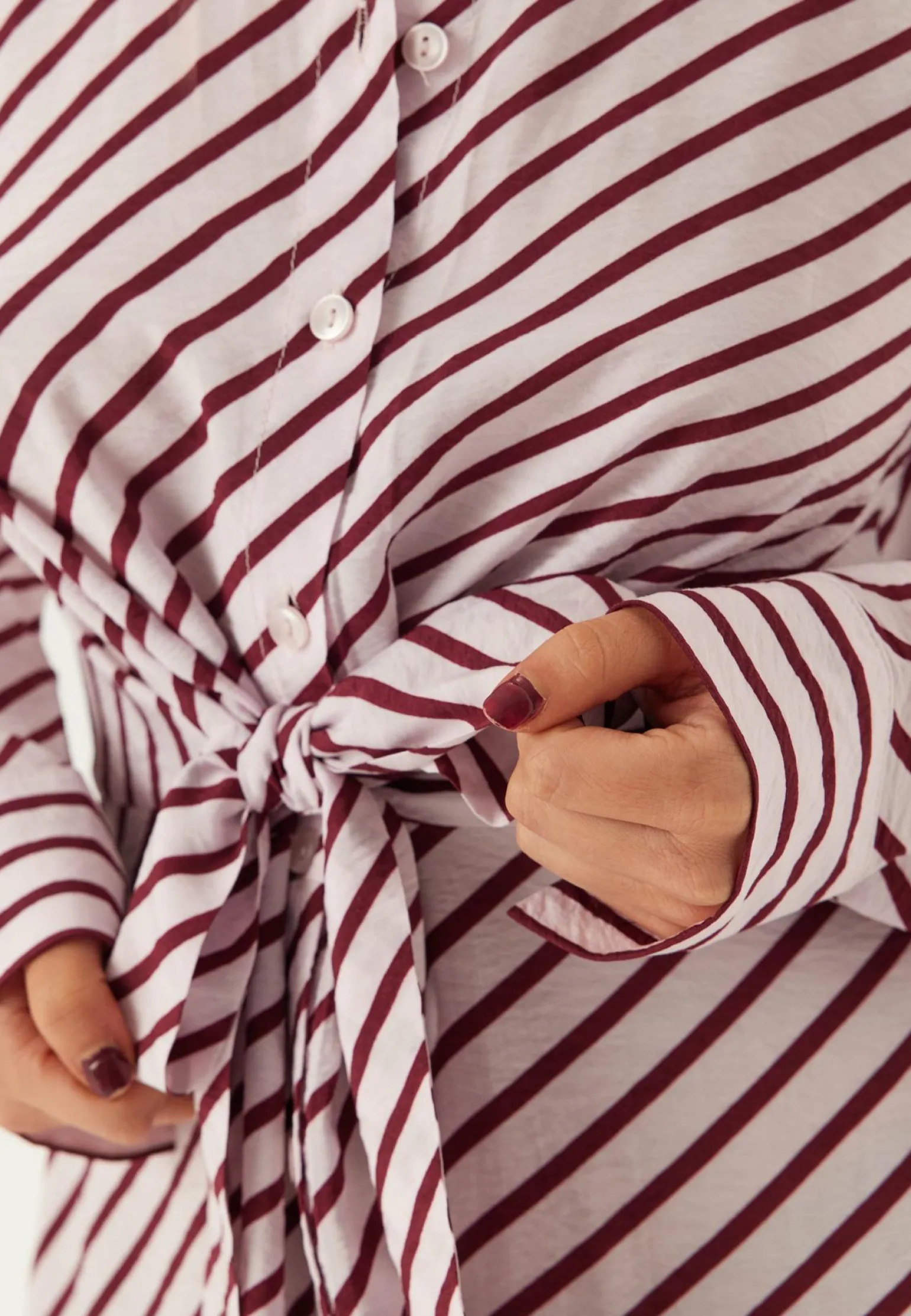 Tie Detail Shirt Dress