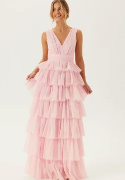 Tulle Frill Gown