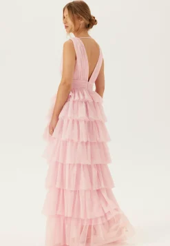 Tulle Frill Gown