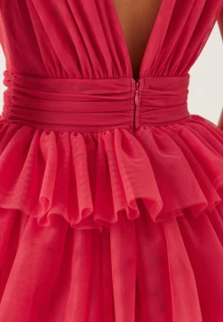 Tulle Frill Gown