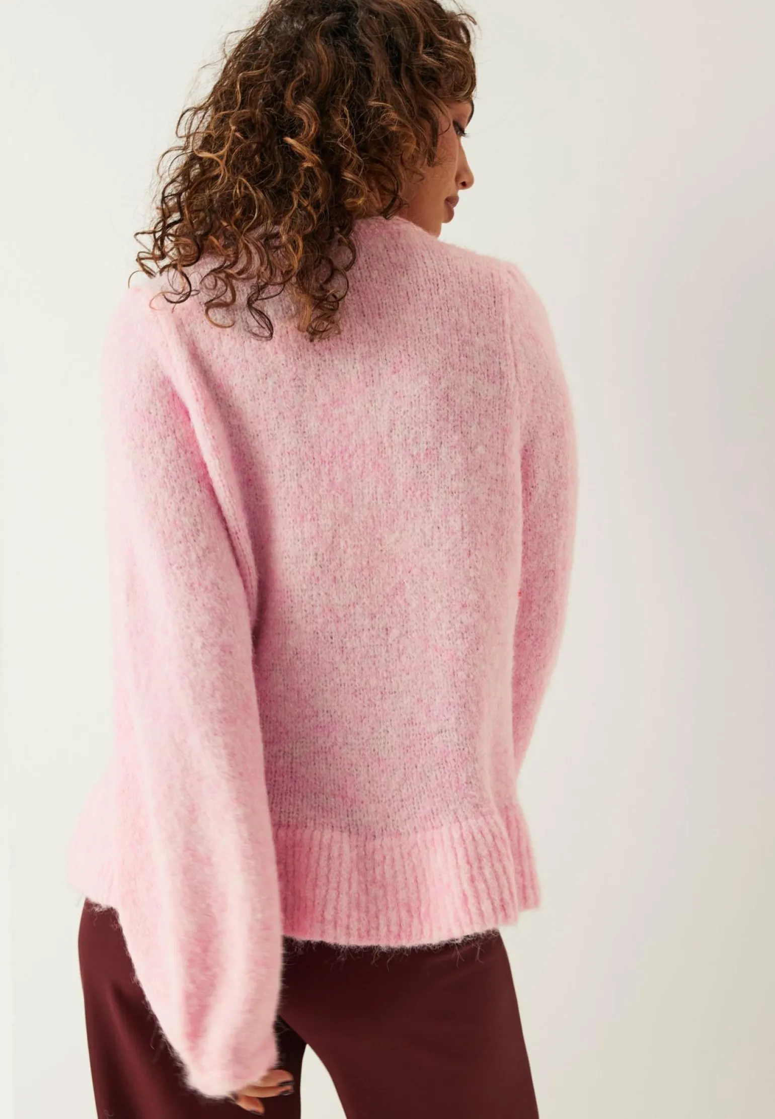 Vibows L/S O-NECK KNIT PULLOVE