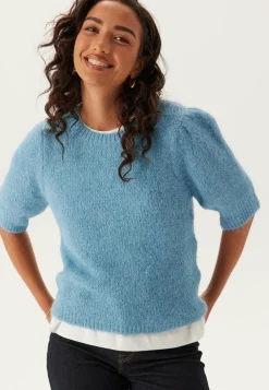 Vibows O-neck 3/4 KNIT TOP KNI