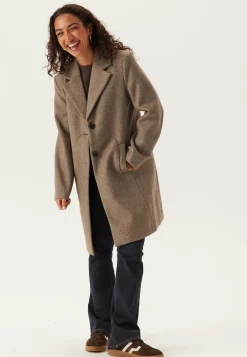 Viclaudia Button Coat