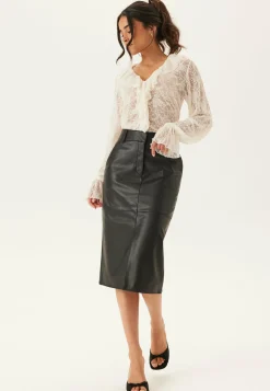 Vidagmar Hw Midi Coated Skirt