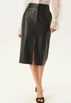Vidagmar Hw Midi Coated Skirt