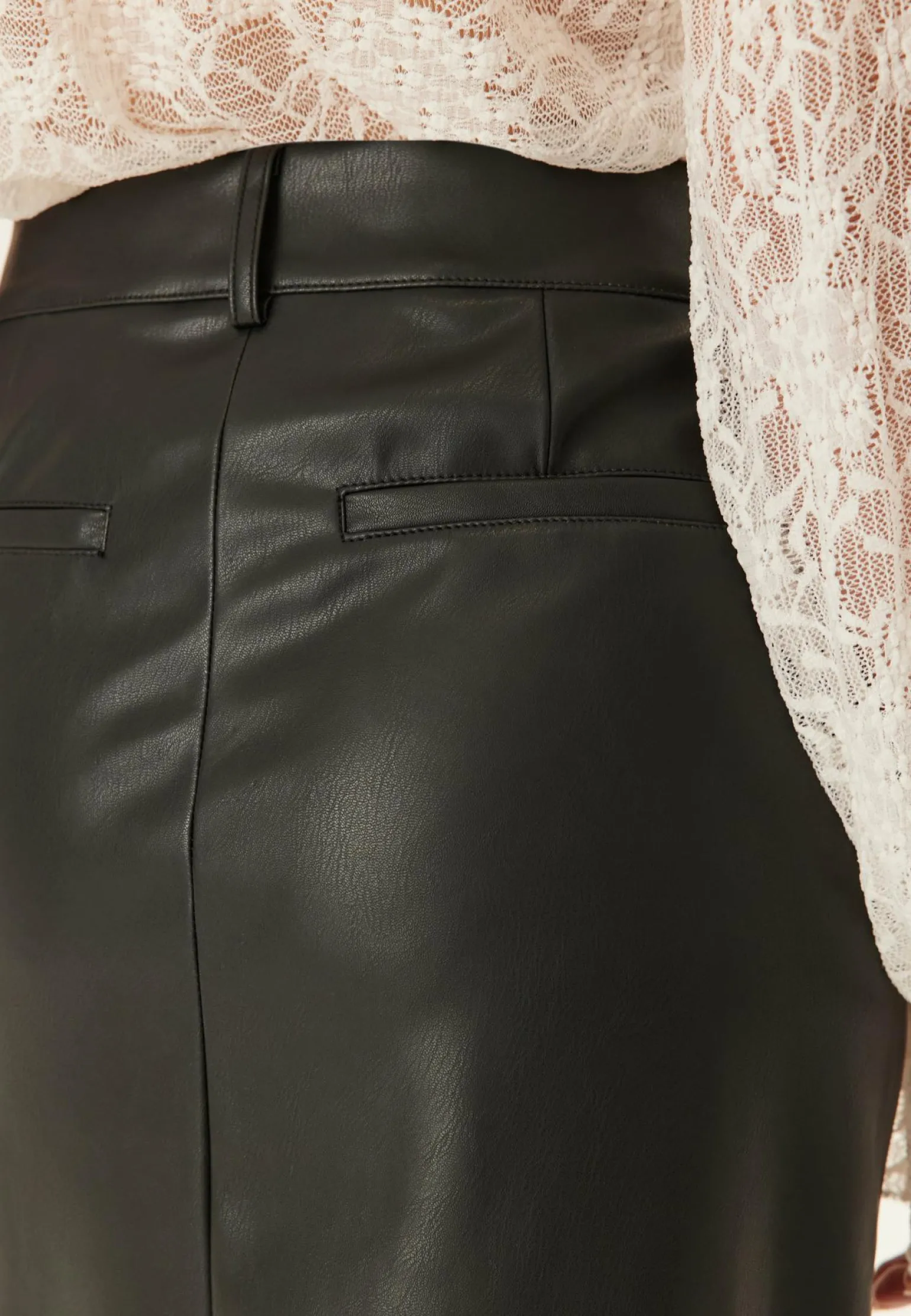 Vidagmar Hw Midi Coated Skirt