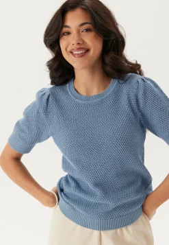 Vidalo O-Neck S/S knit top