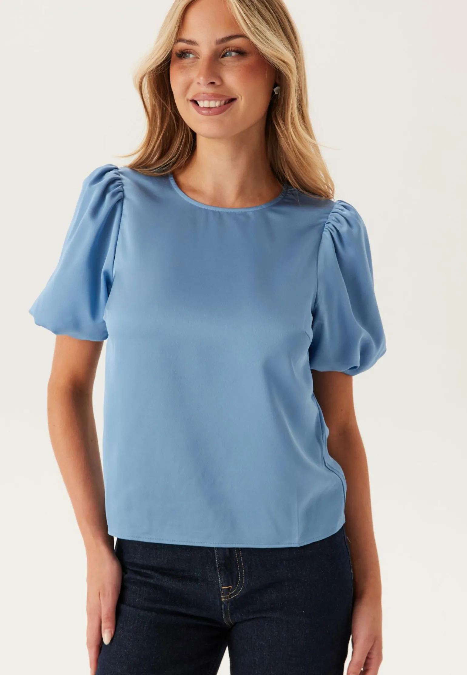 Viellette 2/4 SATIN PUFF TOP S