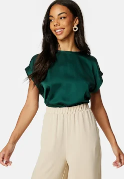 Viellette S/S Satin Top