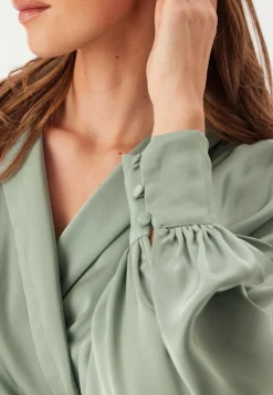 Vienna Ravenna L/S Ankle Wrap Dress