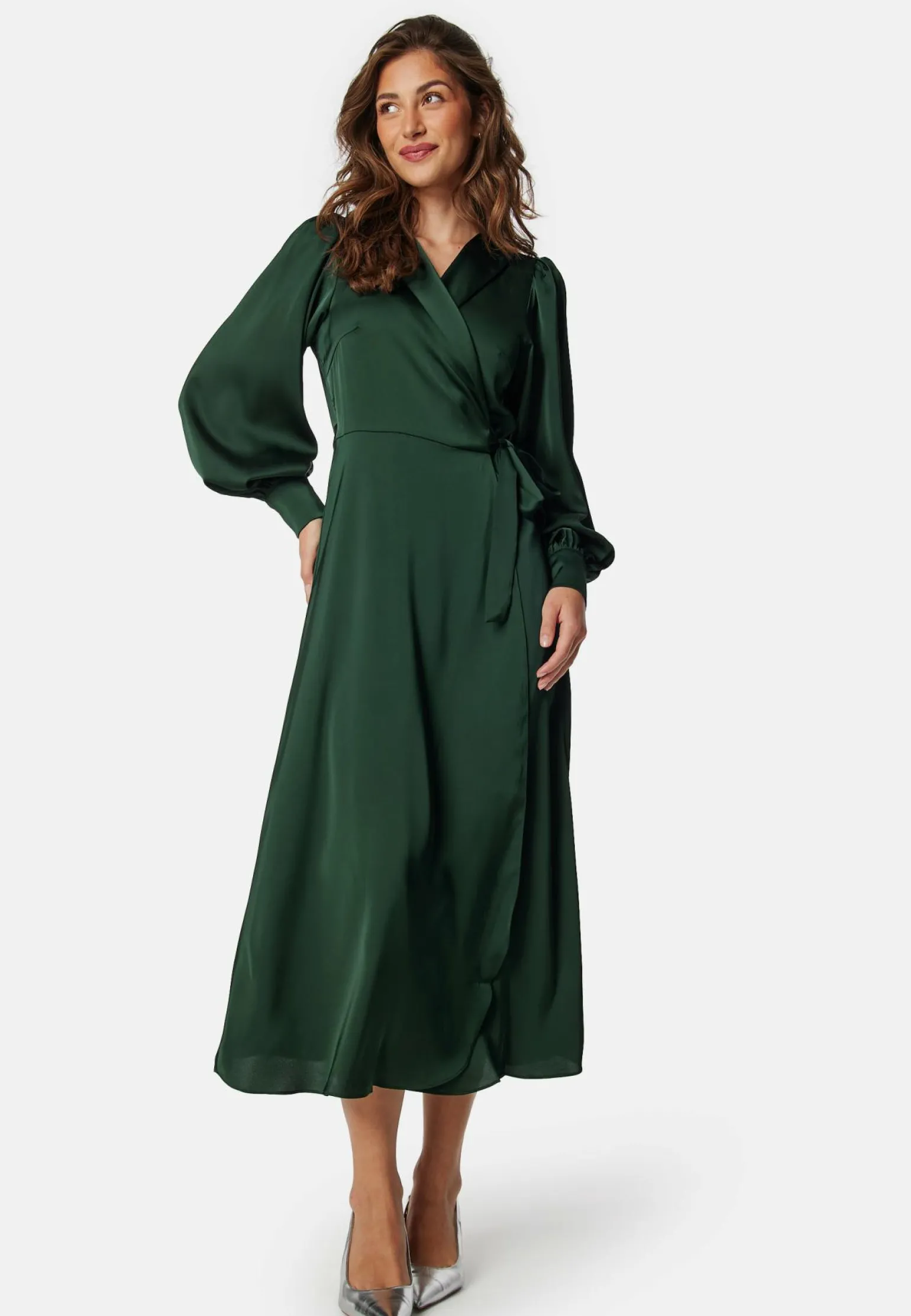Vienna Ravenna L/S Ankle Wrap Dress