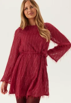 Vifeather L/S O-NECK SHORT DRE