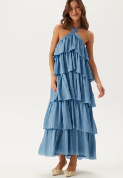 Vifiluka H/N S/L ANKLE DRESS