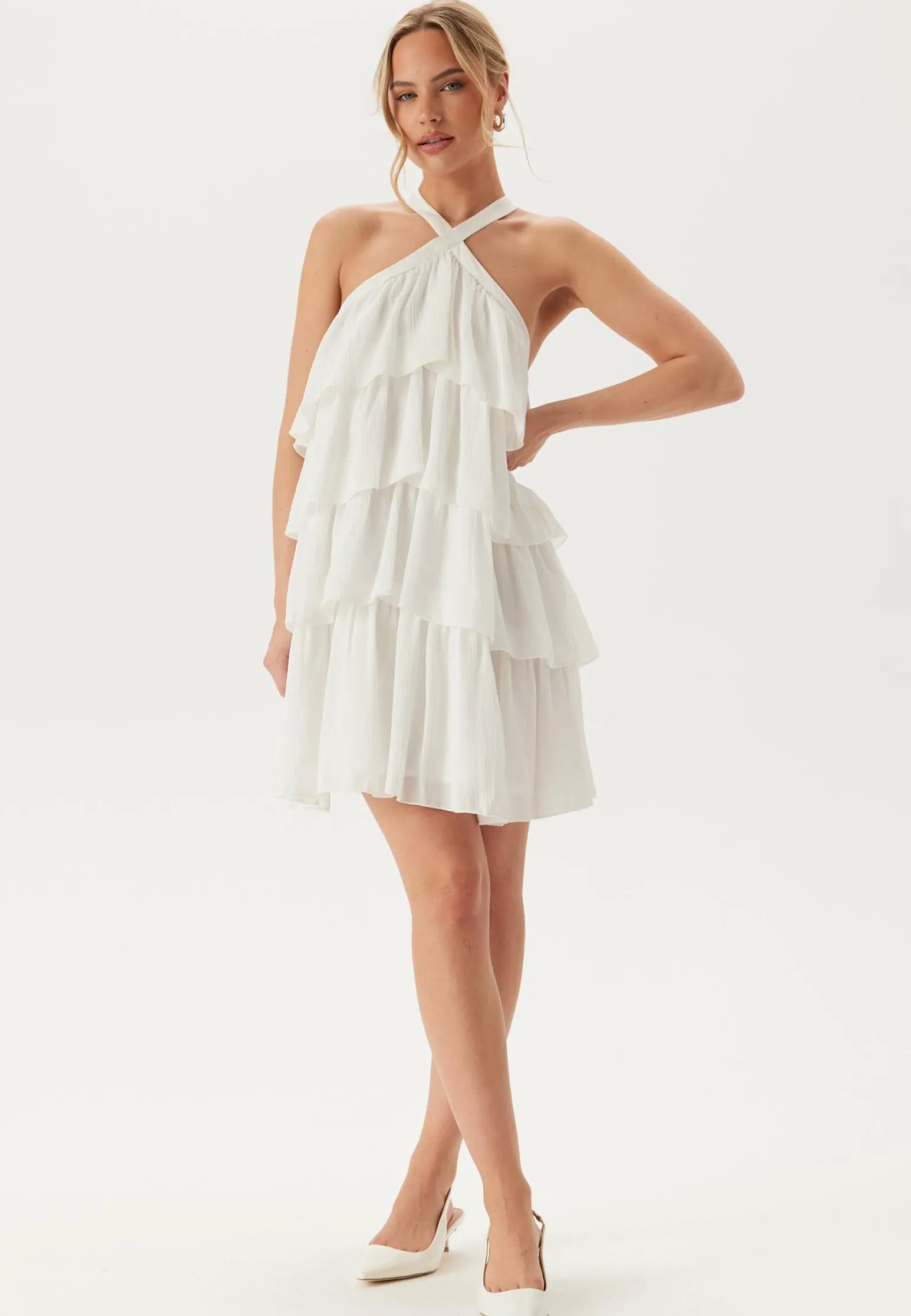Vifiluka H/N S/L SHORT DRESS S