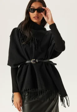 Vifjolira High Neck Poncho