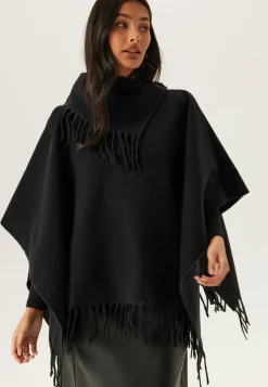 Vifjolira High Neck Poncho