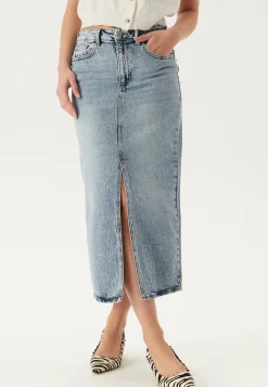 Vijaf Hw Midi Denim Skirt-noos