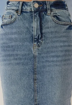 Vijaf Hw Midi Denim Skirt-noos