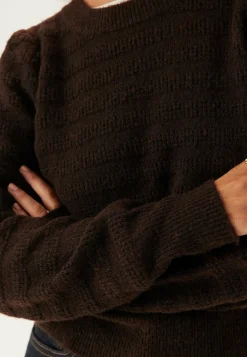 Vijayla O-neck L/S KNIT TOP