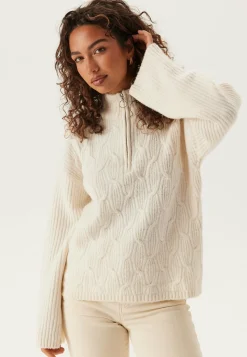 Vilassia L/S HIGH NECK ZIPPER