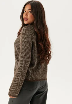 Vilory High Neck L/S KNIT TOP