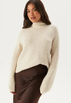 Vilory High Neck L/S KNIT TOP