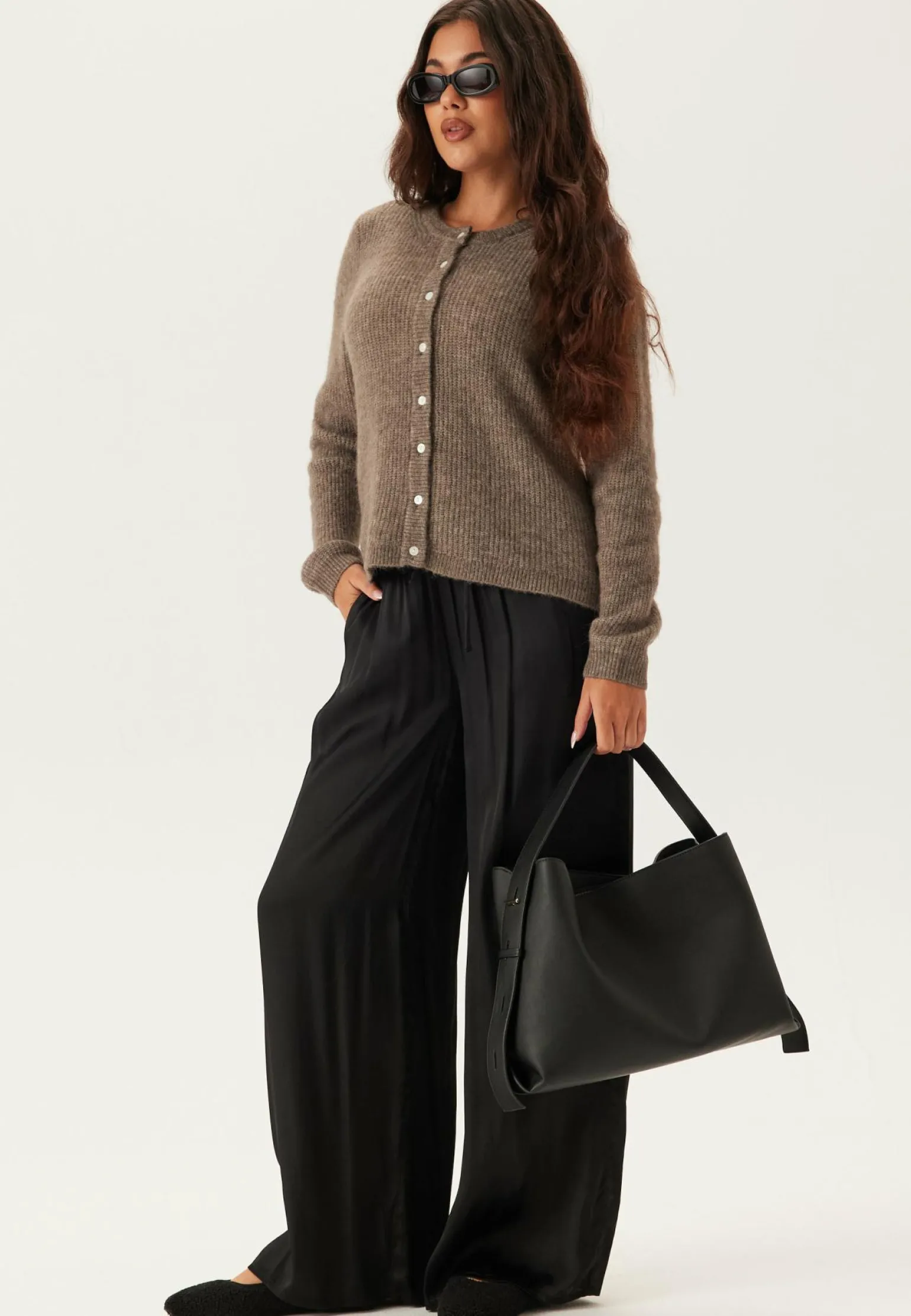 Vilory O-neck L/S KNIT CARDIGAN