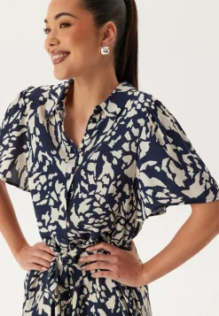 Vilullu S/S KNEE SHIRT DRESS K