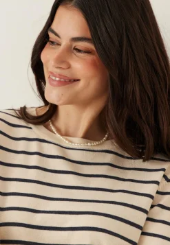 Vimalu O-neck 2/4 KNIT TOP