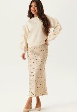 Vimentina Flounce O-neck L/S T