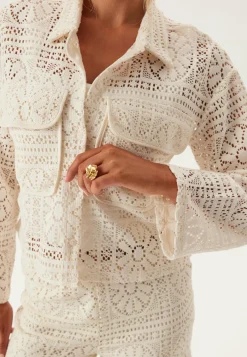 Vimerinda Crochet L/S CARDIGAN