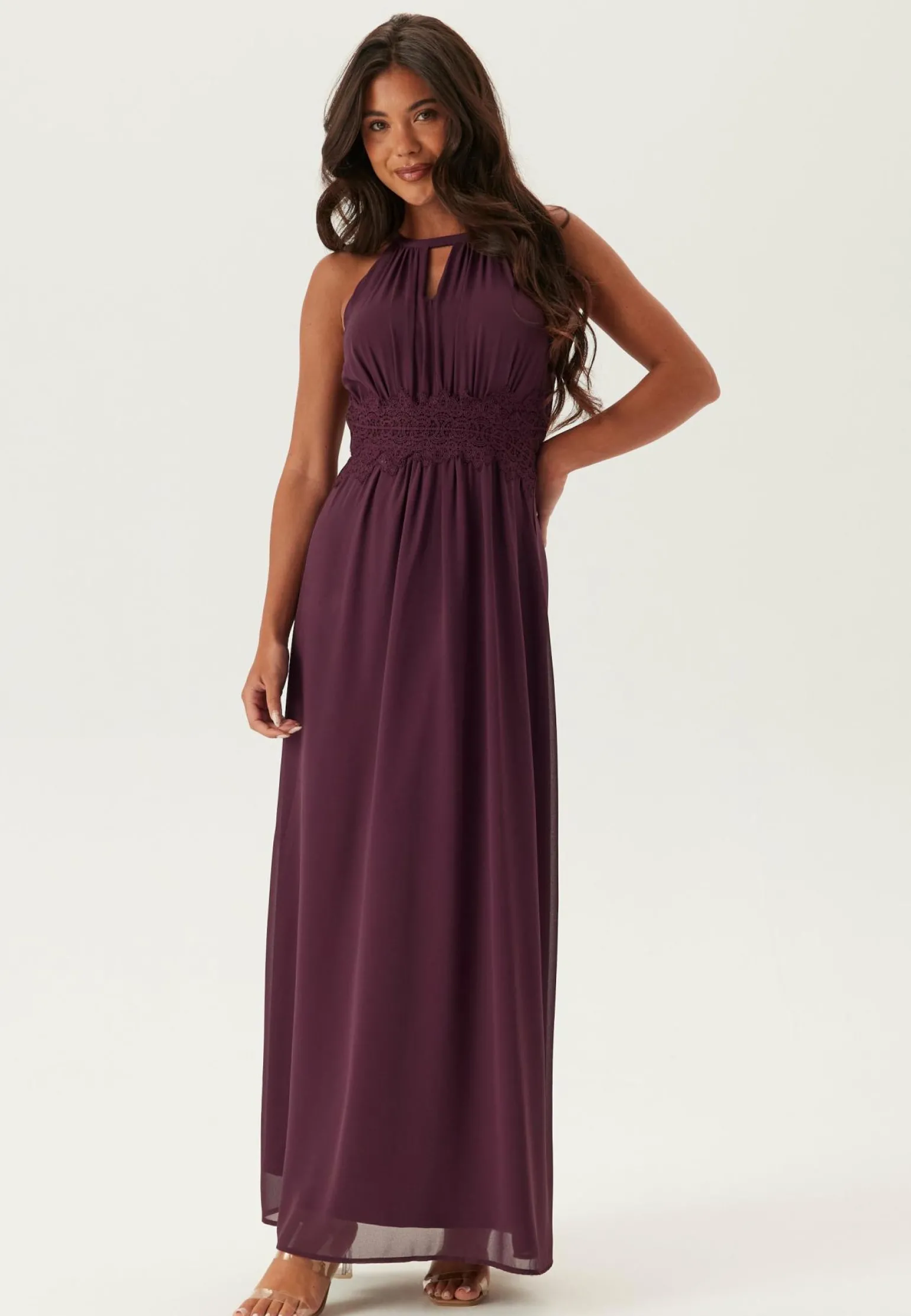 Vimilina Halterneck Maxi Dress