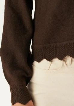Vinikolina O-neck L/S KNIT TOP