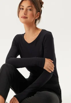 Vinora L/S O-NECK TOP - NOOS