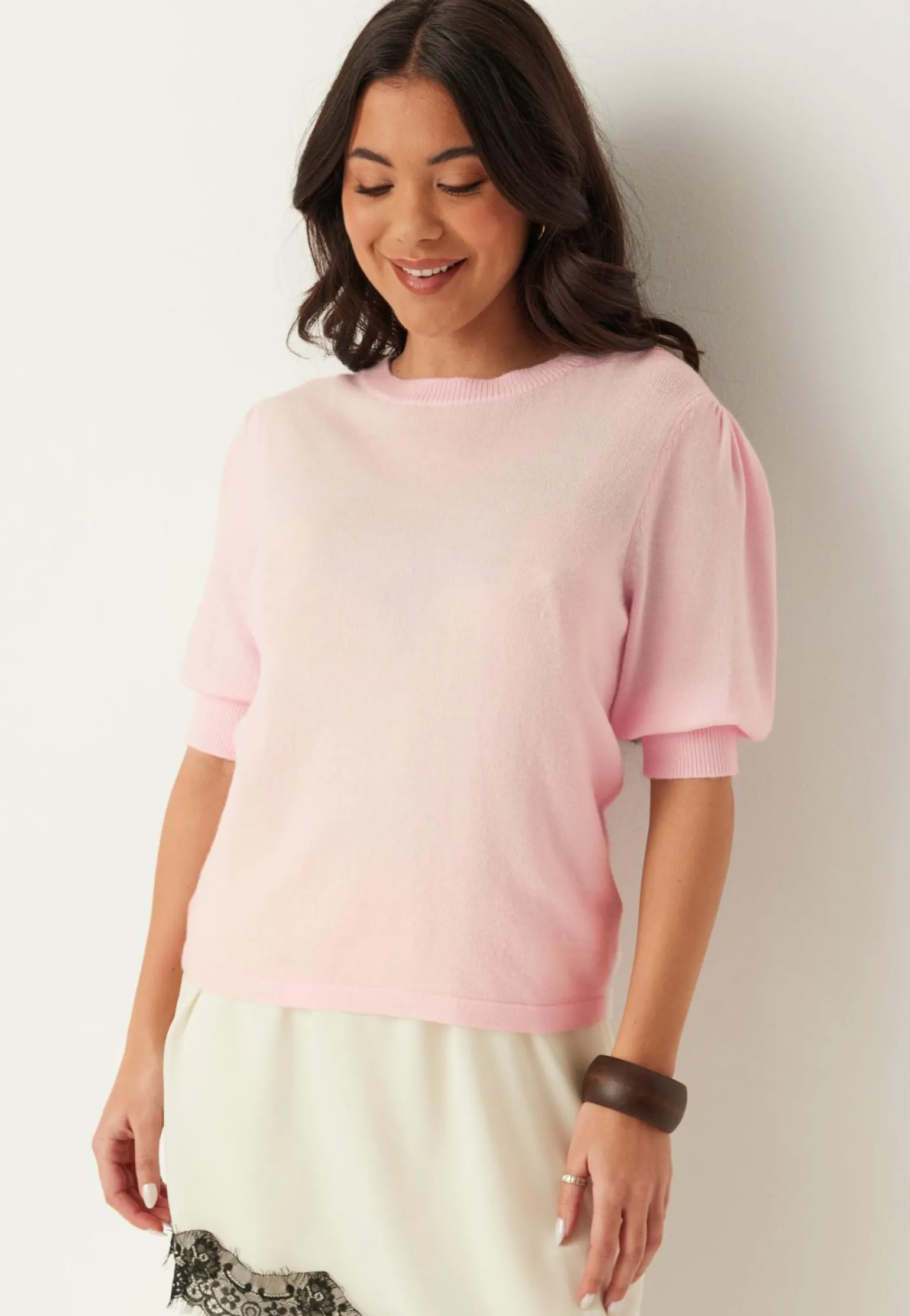 Viril 2/4 SLEEVE O-NECK KNIT T