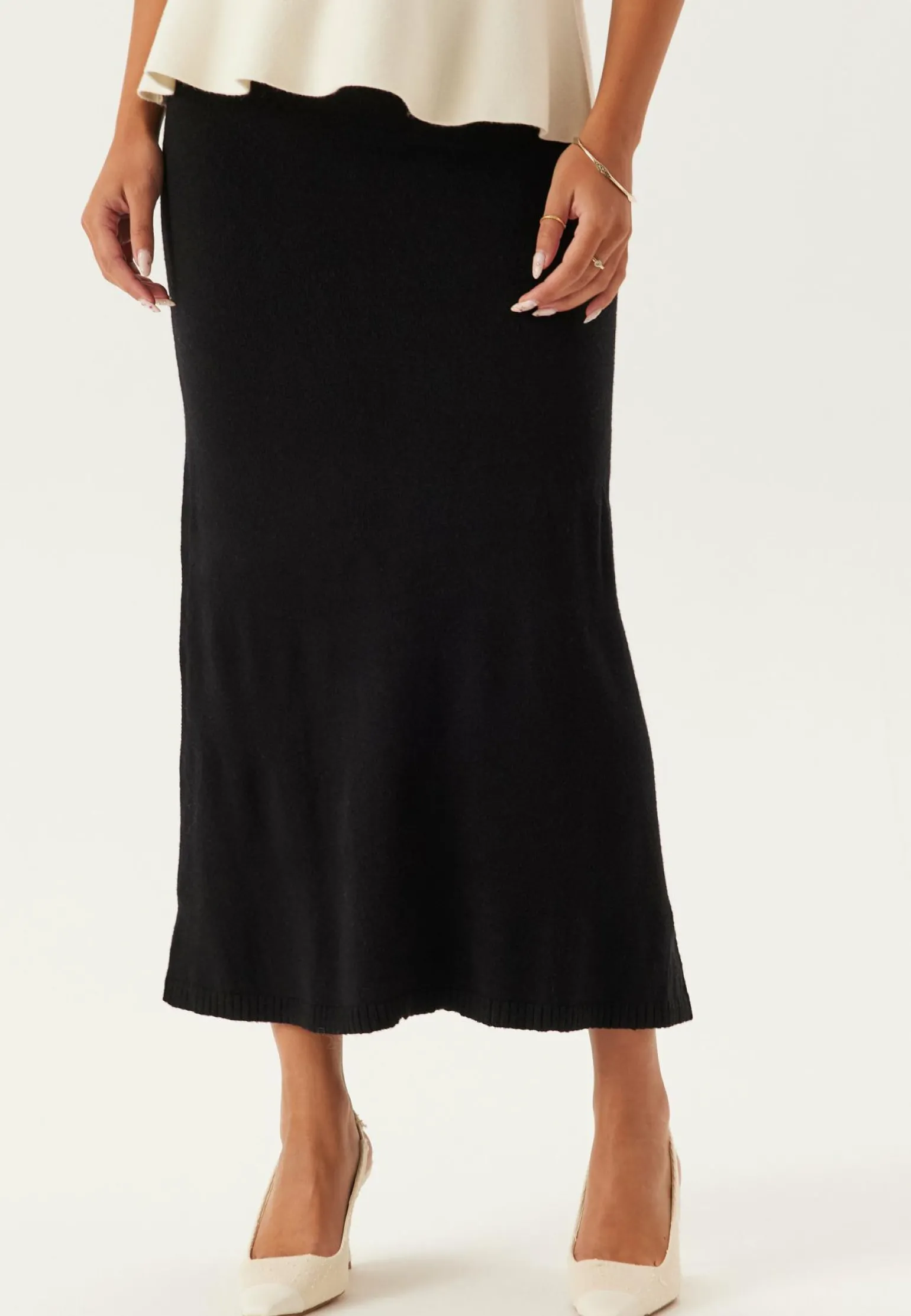 Viril Ankle Knit Skirt