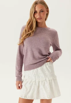 Viril O-neck L/S KNIT TOP