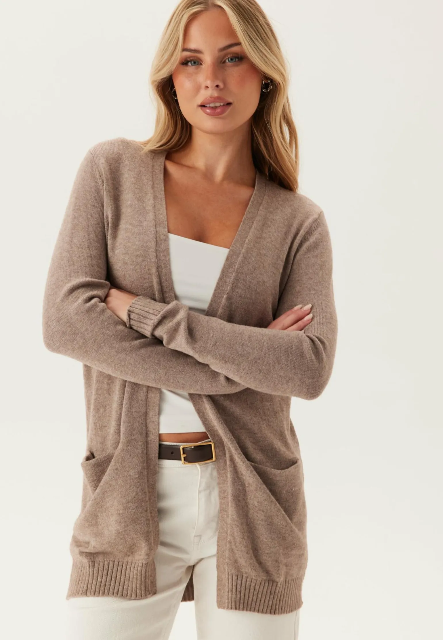 Viril Open L/S KNIT CARDIGAN