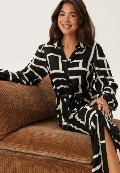 Viscose Long Sleeve Dress