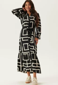 Viscose Long Sleeve Dress