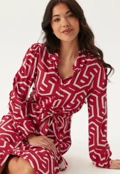 Viscose Long Sleeve Dress