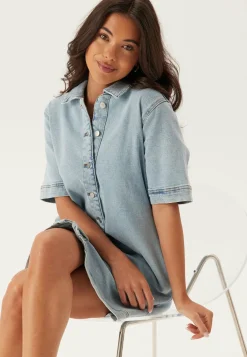 Visol 2/4 SLEEVE BUTTON DRESS